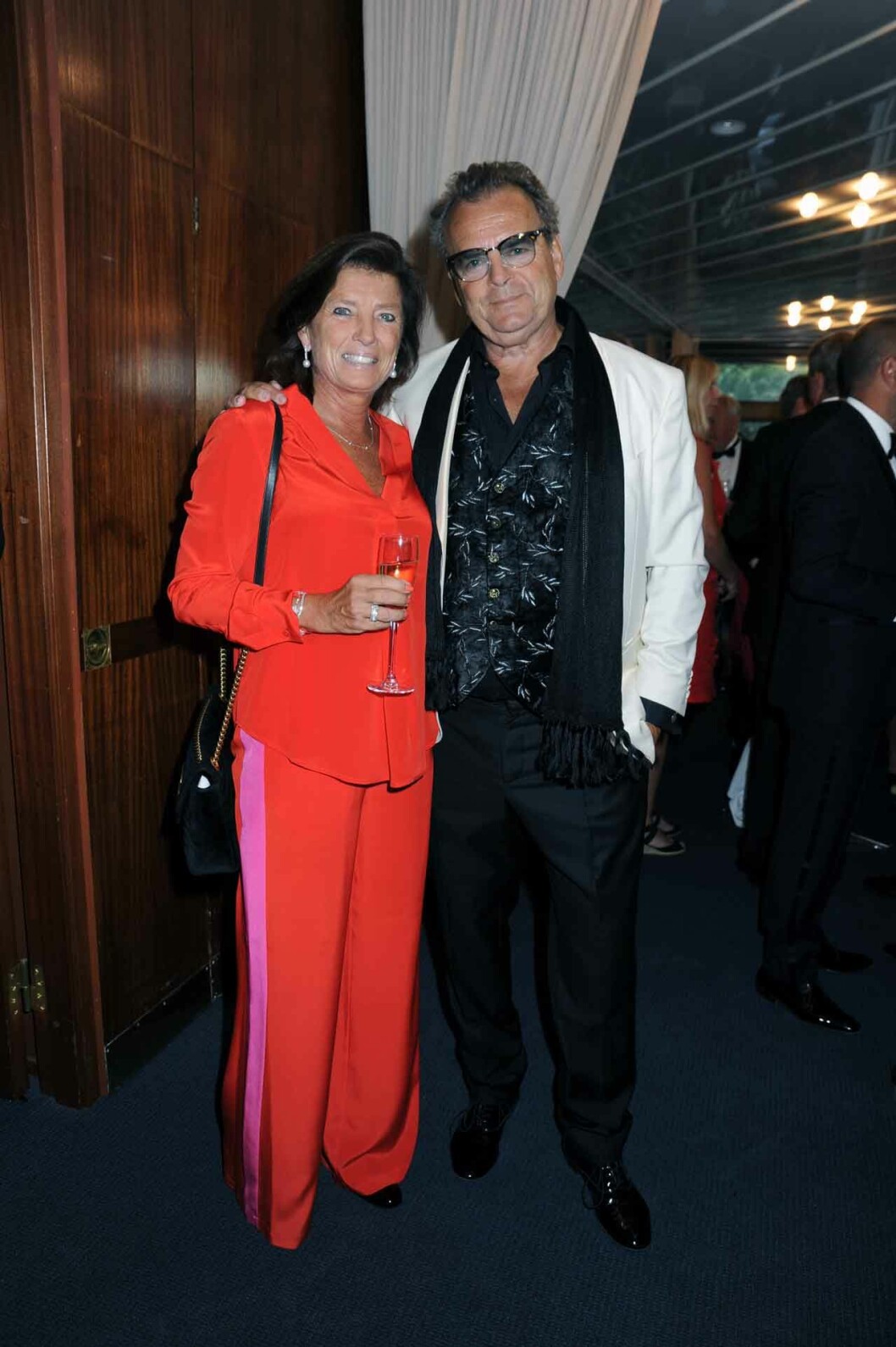 Makarna Caroline och Steffo Törnquist missar inte den här aftonen. Makarna Caroline och Steffo Törnquist missar inte den här aftonen.