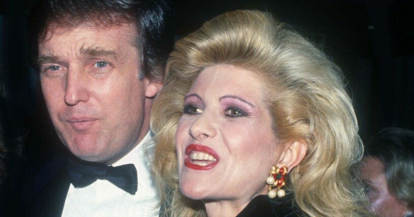 Donald Trump och Ivana Trump gifte sig 1977 men gick skilda vägar 1992. Donald Trump och Ivana Trump