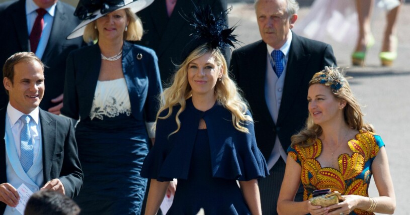Chelsy kom på Harrys bröllop! Chelsy Davy
