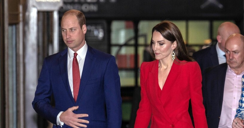 Prins William och prinsessan Kate dök aldrig upp. Prins William och prinsessan Kate