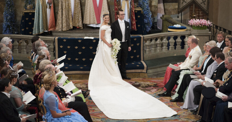 Fantastiska bröllopet 2010! Kronprinsessan Victorias och prins Daniels bröllop i Storkyrkan 2010