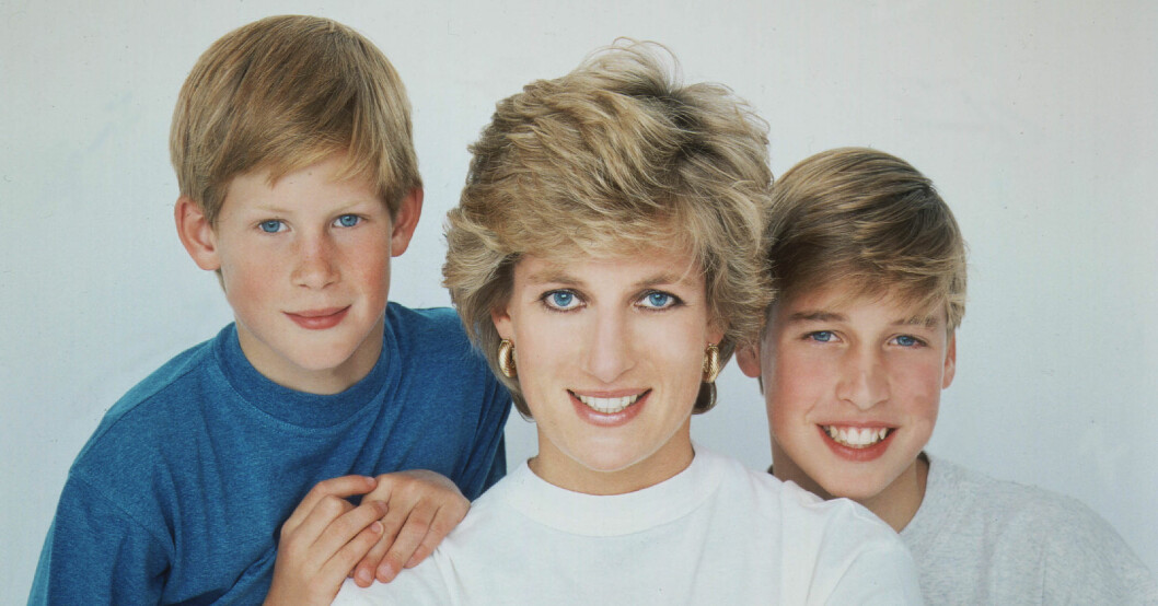 william harry diana
