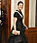 Kronprinsessan Victoria Kungl. Musikaliska Akademien 250-årsjubileum svart spetsklänning H&amp;M Conscious Exclusive Collection