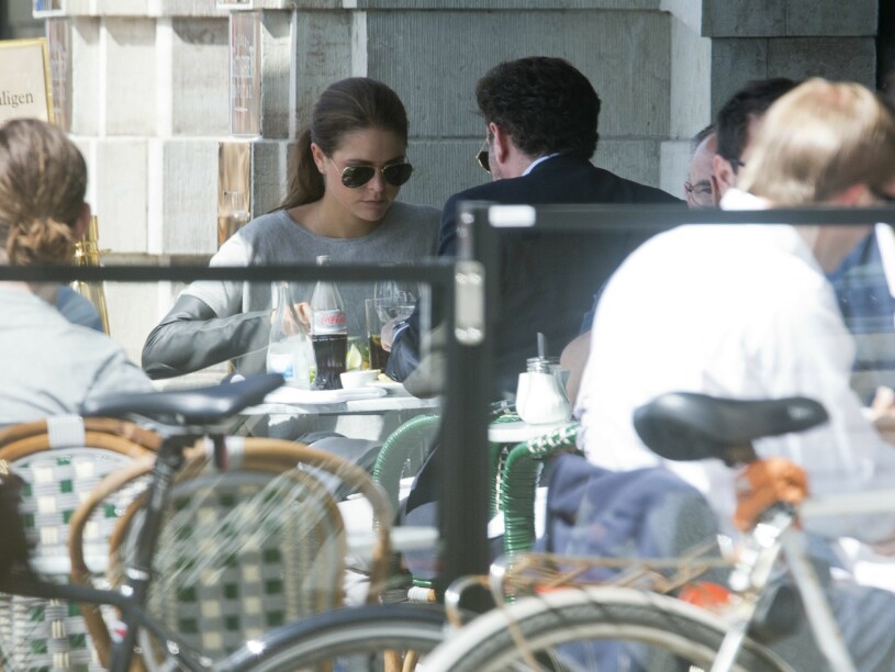 Prinsessan Madeleine missar aldrig ett besök på Strandvägen 1 när hon är i stan, ofta med väninnorna men här är det lunch med Chris.