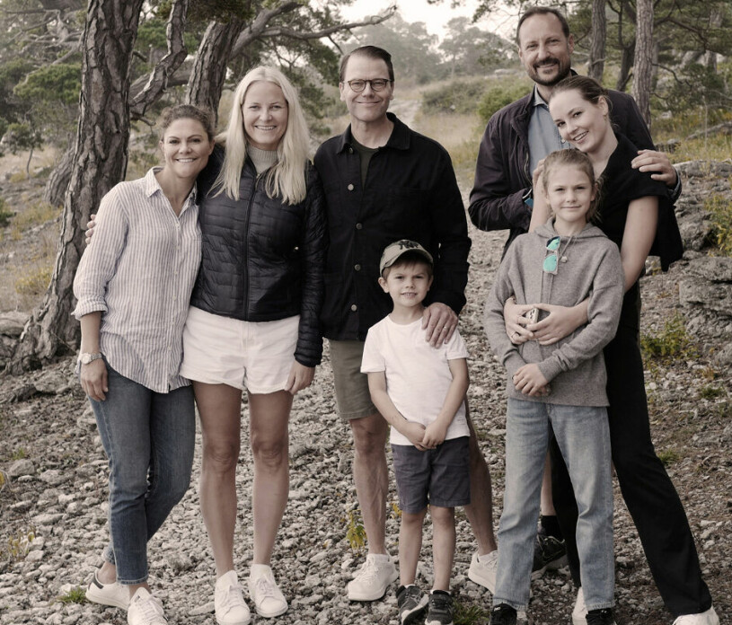 Så här ser de ut när de träffas privat!