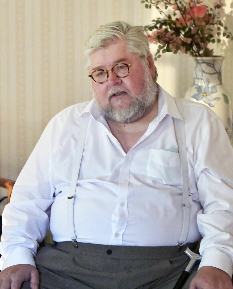 En frodigare version av Peter Harryson, innan det stora viktraset.