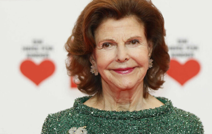 Drottning Silvia. Drottning Silvia på Ein Herz für Kinder i Berlin 2022