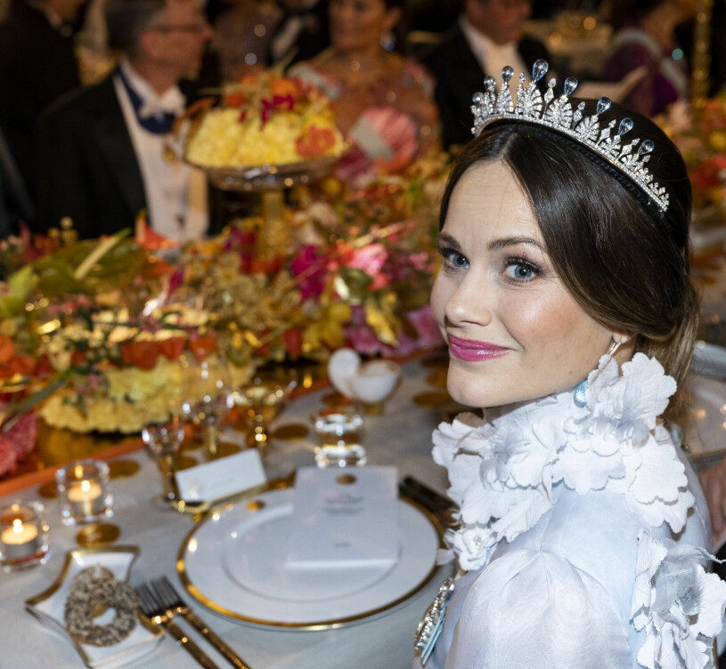 Sofia har gjort det igen! Prinsessan Sofias tiara på Nobel 2022