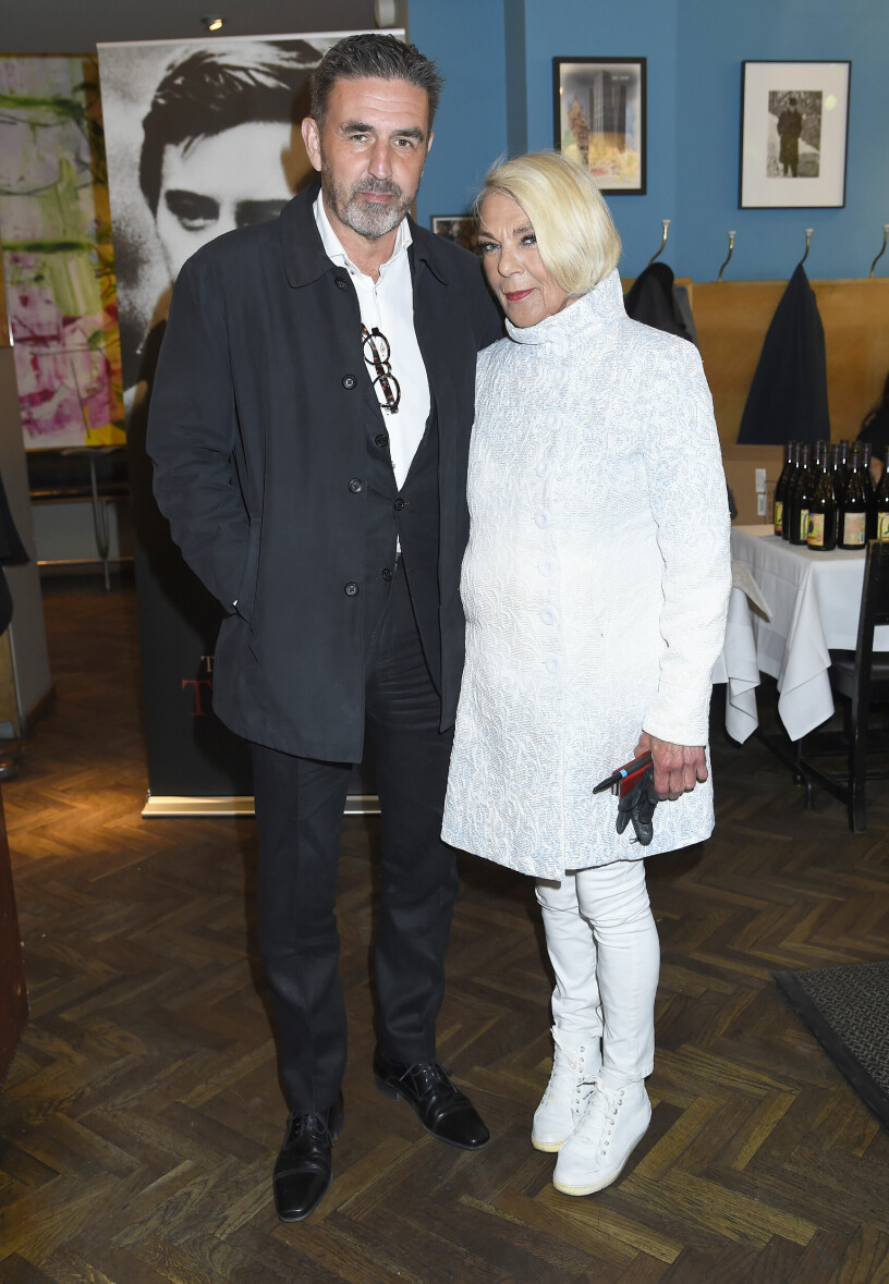 Pia Degermark med sin vän Tommy Berggren från 2017. Pia Degermark med sin vän Tommy Berggren