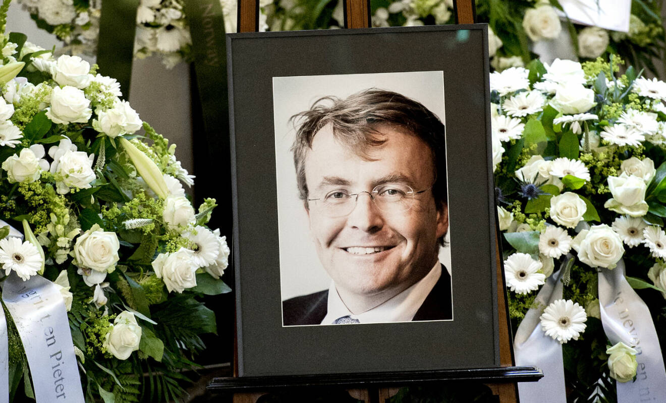 Prins Johan Friso (1968-2013), bild från hans begravning