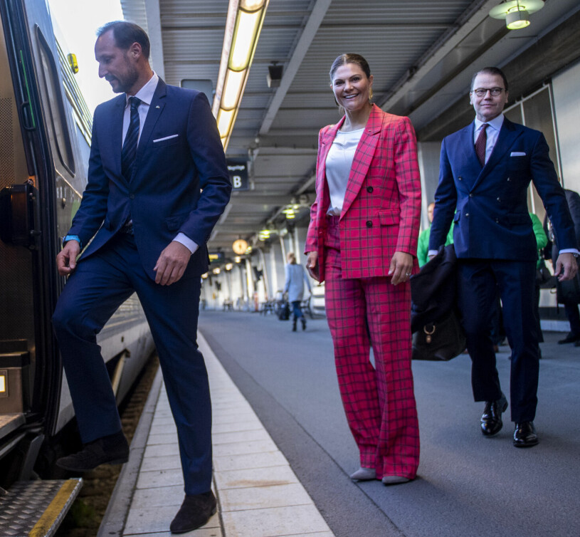 Det blev en snabb rusch ombord.