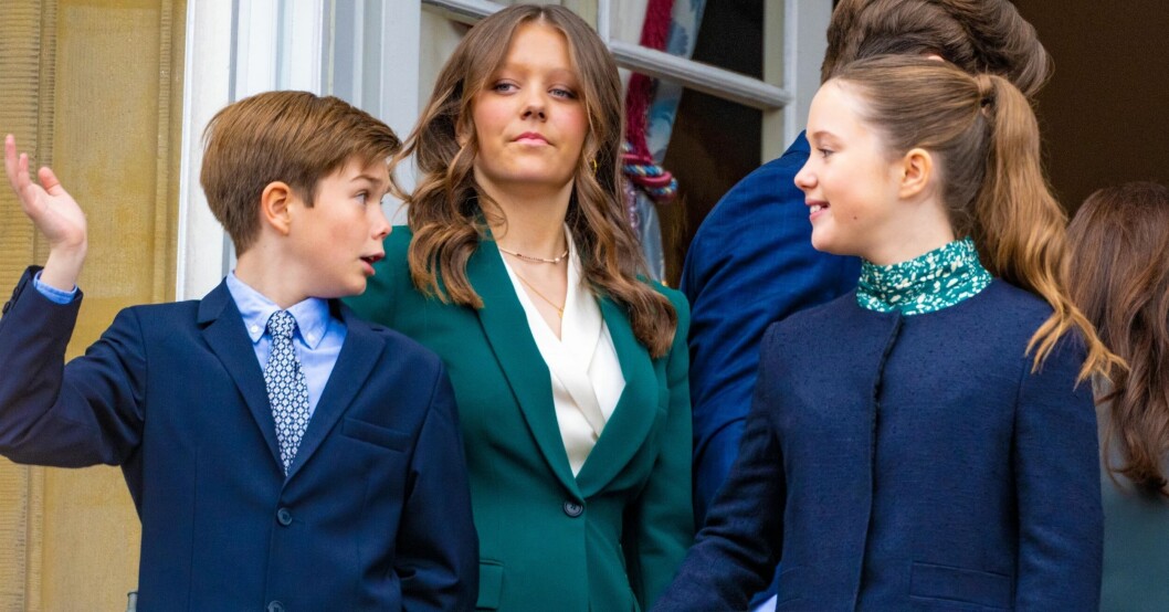 Prinsessan Isabella stal showen och andades både lugn, närvaro och allvar med sin mörkgröna kavaj. Prinsessan Isabelle