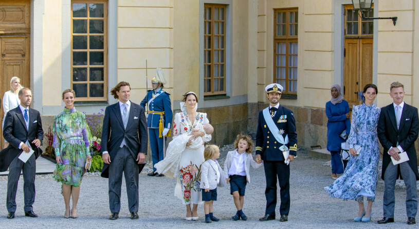 Redo för doplunchen.