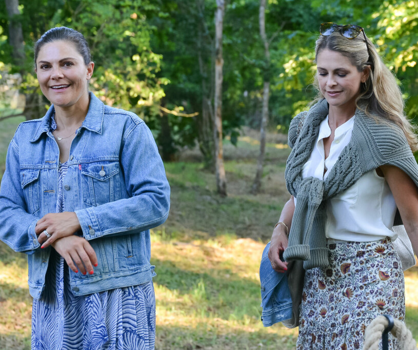 ...snart tillsammans igen! Kronprinsessan Victoria och prinsessan Madeleine i sommarlook