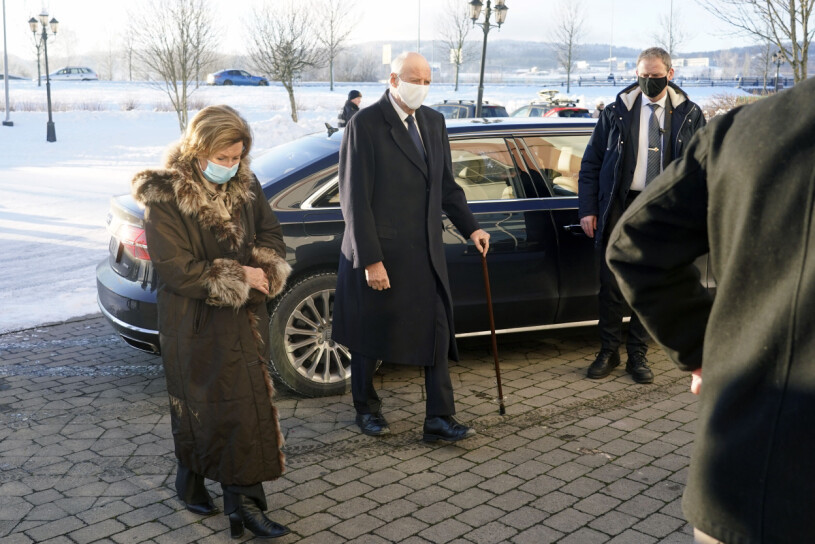 Kung Harald och drottning Sonja. Kung Harald Drottning Sonja