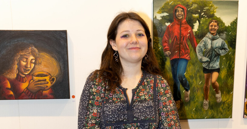 Maud Angelica Behn har gjort en karriär som konstnär. Maud Angelica Behn