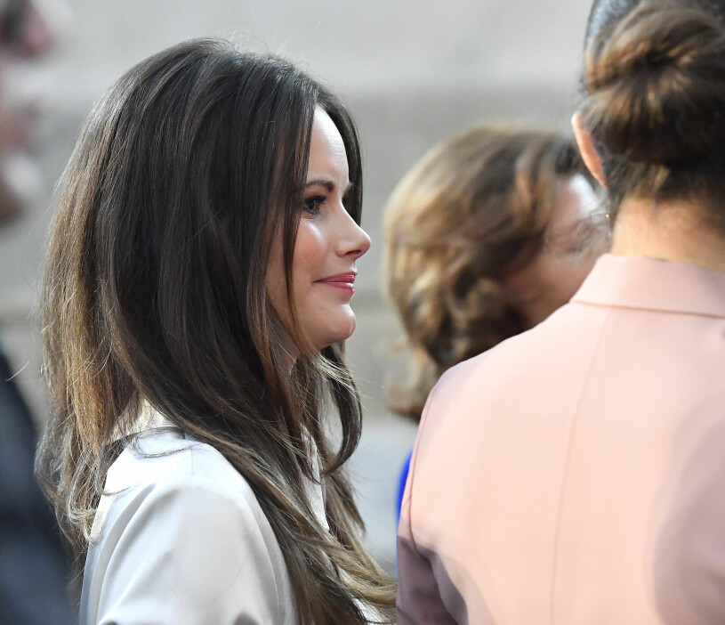 Hela familjen brukar sluta upp. Här prinsessan Sofia. Prinsessan Sofia Global Child Forum 2018