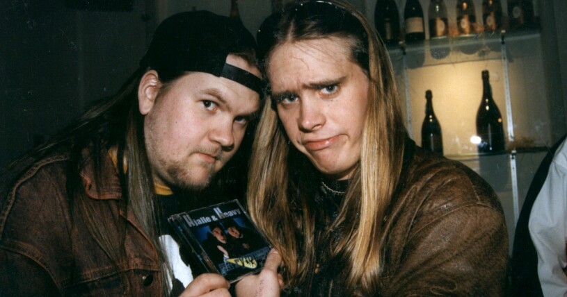 Åren efter "På rymmen" blev tuffa för Jonas Stentäpp och Hjalmar Östman. Jonas "Heavy" Stentäpp och Hjalmar "Hjalle" Östman