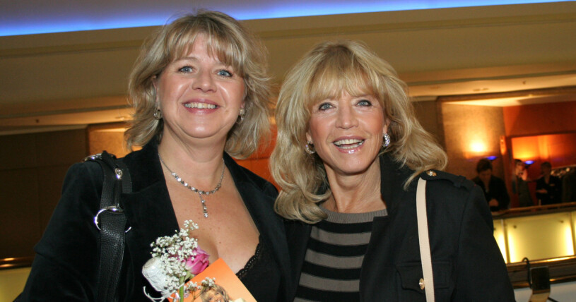 Barbro "Lill-Babs" Svensson och dottern Monica, 2005. Monica Svensson och Barbro "Lill-Babs" Svensson