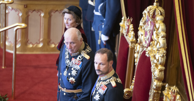 Drottning Sonja, Kung Harald och kronprins Haakon