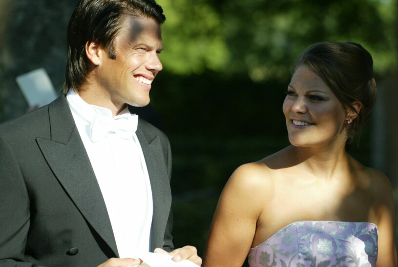Prins Daniel och kronprinsessan Victoria år 2003, här hade de inte varit tillsammans särskilt länge! Prins Daniel och kronprinsessan Victoria