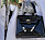 Drottning Silvias Kelly-bag i svart lack, från Hermès