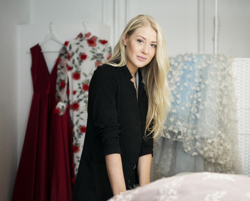 Designern Ida Lanto står bakom flera av prinsessan Sofias klänningar