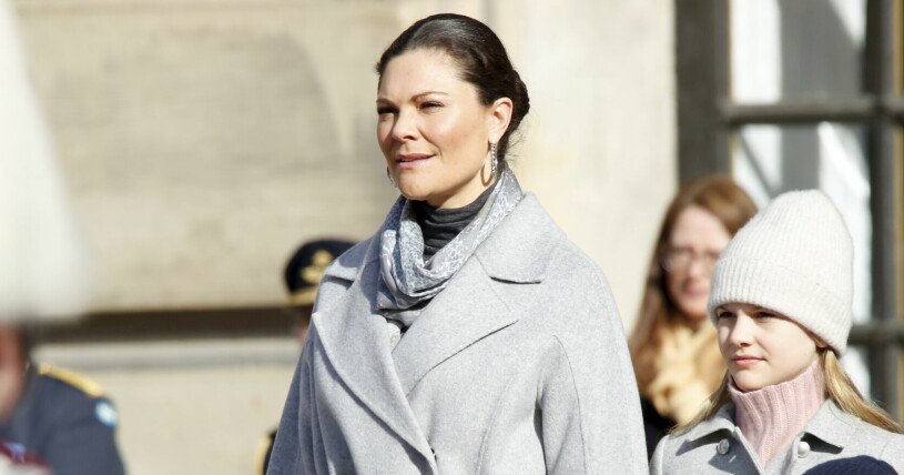 Kronprinsessan Victoria och prinsessan Estelle