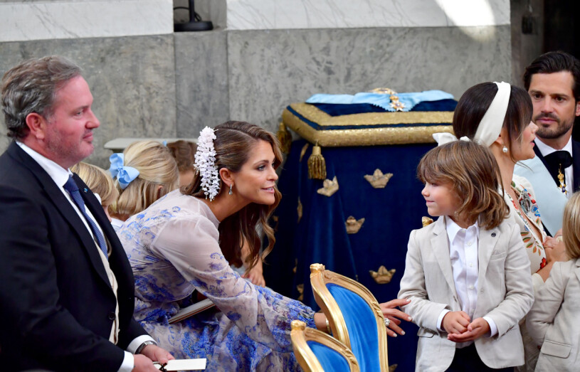 Faster Madeleine och onkel Chris rycker ut. Prinsessan Madeleine Chris O’Neill Prins Alexander