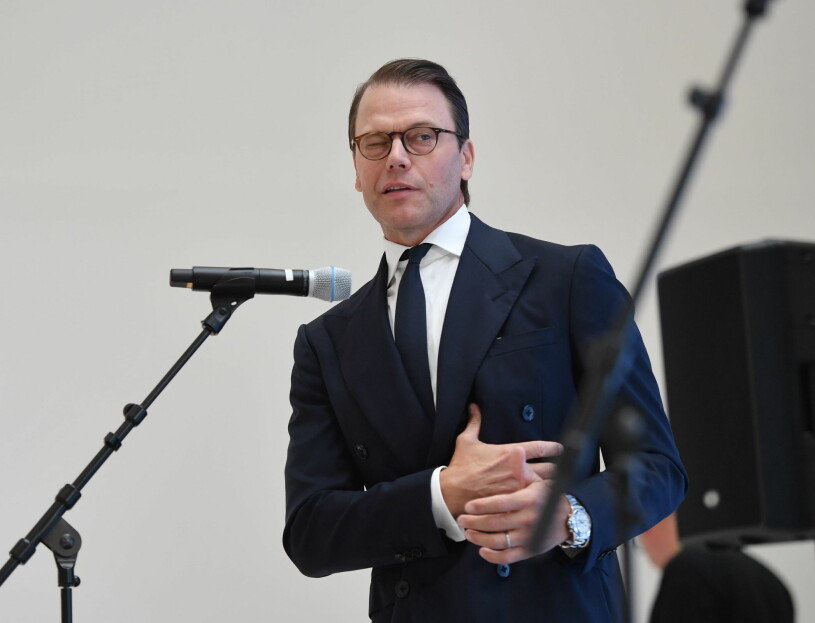 Prins Daniel river av höstens första tal. Prins Daniel inviger Liljevalchs nya konsthall