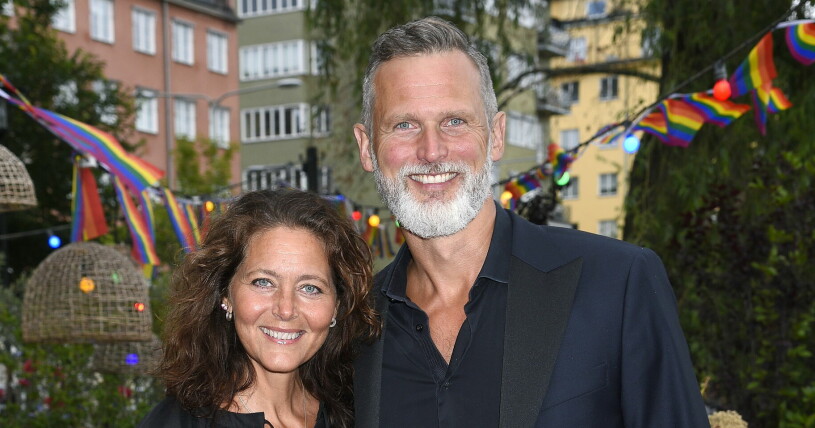 Annika och Rickard Sjöberg träffades på gymmet för snart nio år sedan.