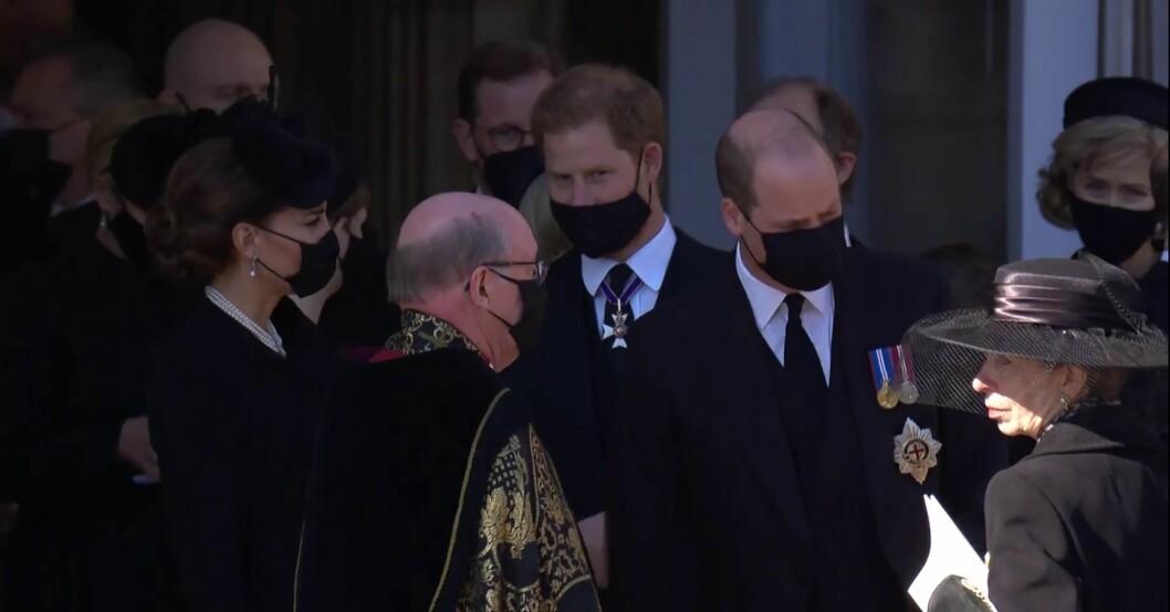 Kate Middleton, prins Harry och prins William
