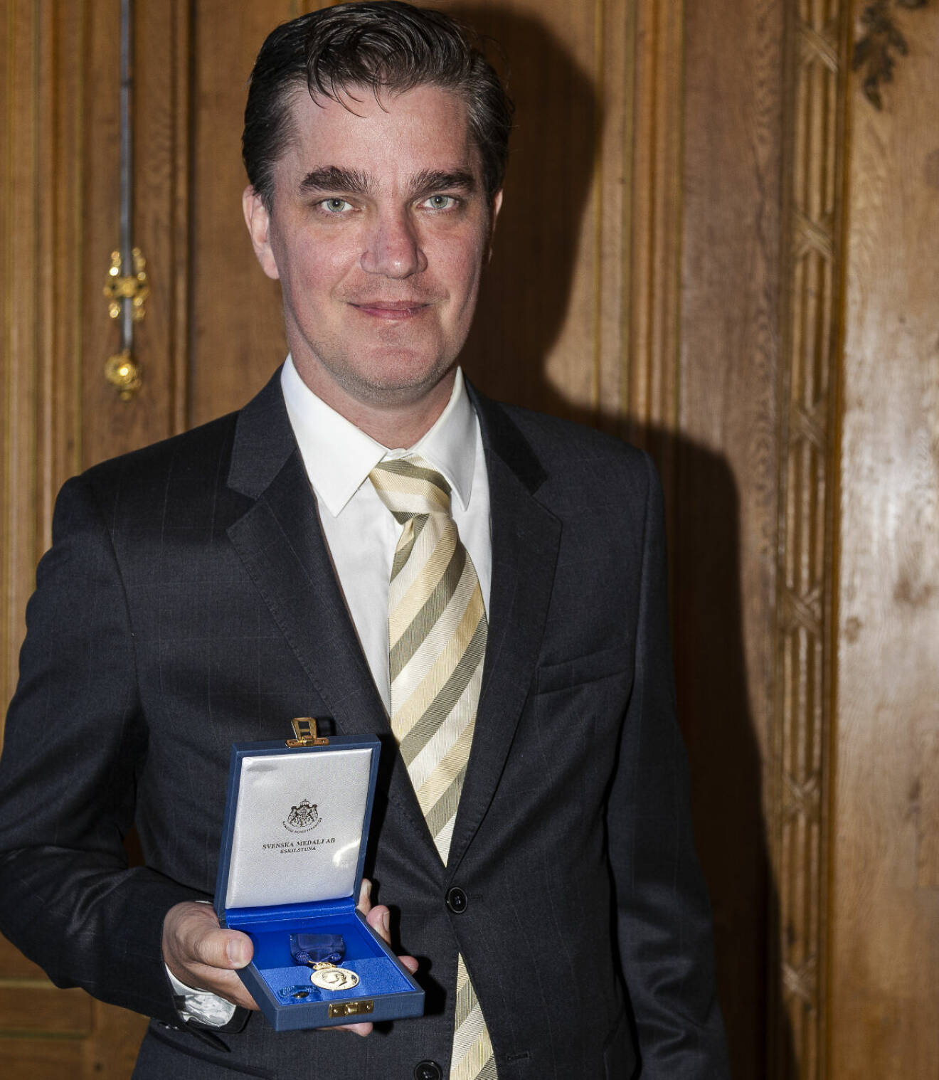 Rysslandsexperten Martin Kragh fick medalj av kungen 2023