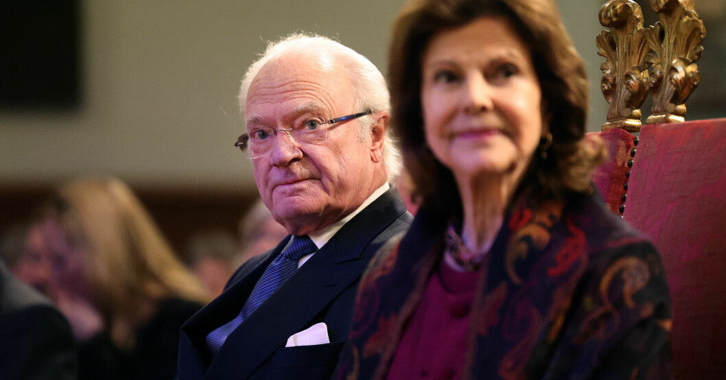 Drottning Silvia besökte kungen på sjukhuset efter hjärtoperationen. Kung Carl Gustaf och drottning Silvia