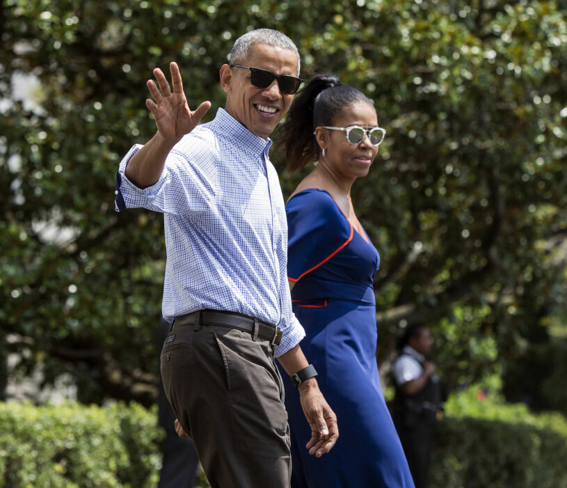 The host couple Barack and Michelle. Barack Obama Michelle Obama 60th birthday party 60th birthday party