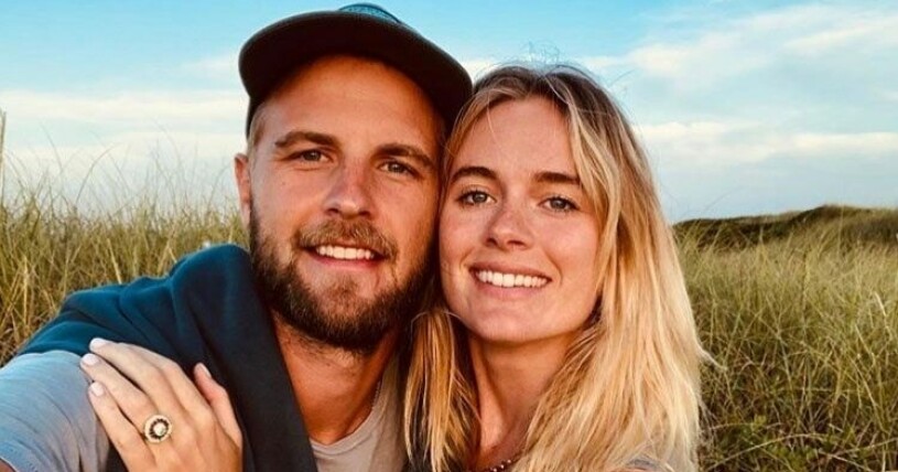Cressida Bonas med sin "nya Harry". Harry Wentworth-Stanley och Cressida Bonas