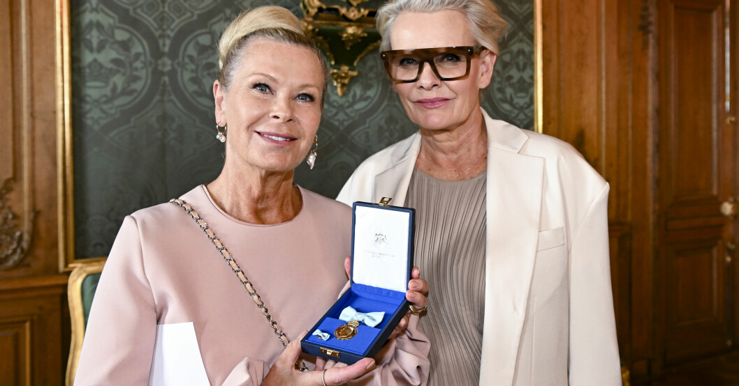 Efva Attling och Eva Dahlgren har varit gifta i 26 år. Efva Attling och Eva Dahlgren