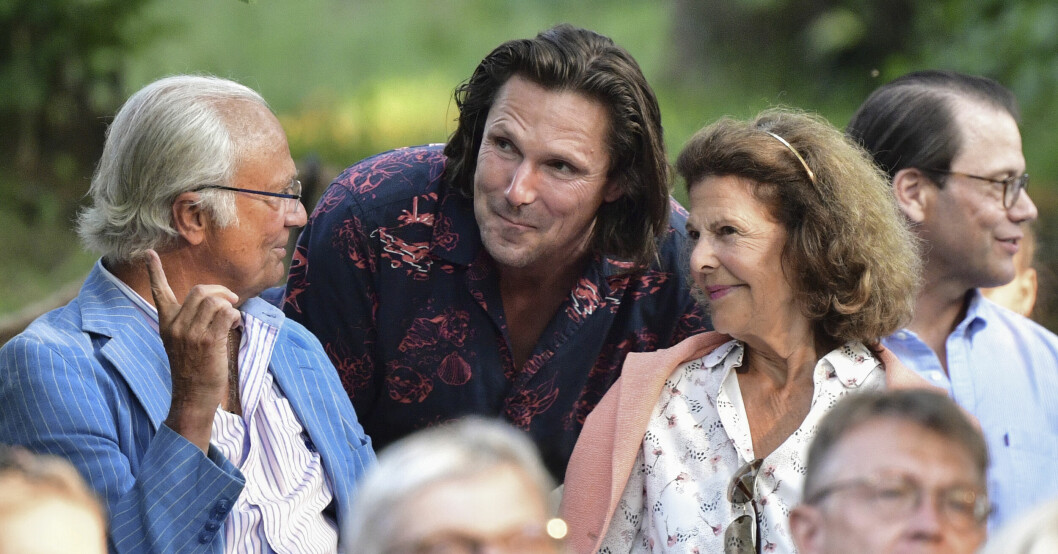 Familjen Sommerlath bor bara ett stenkast från kungaparet.