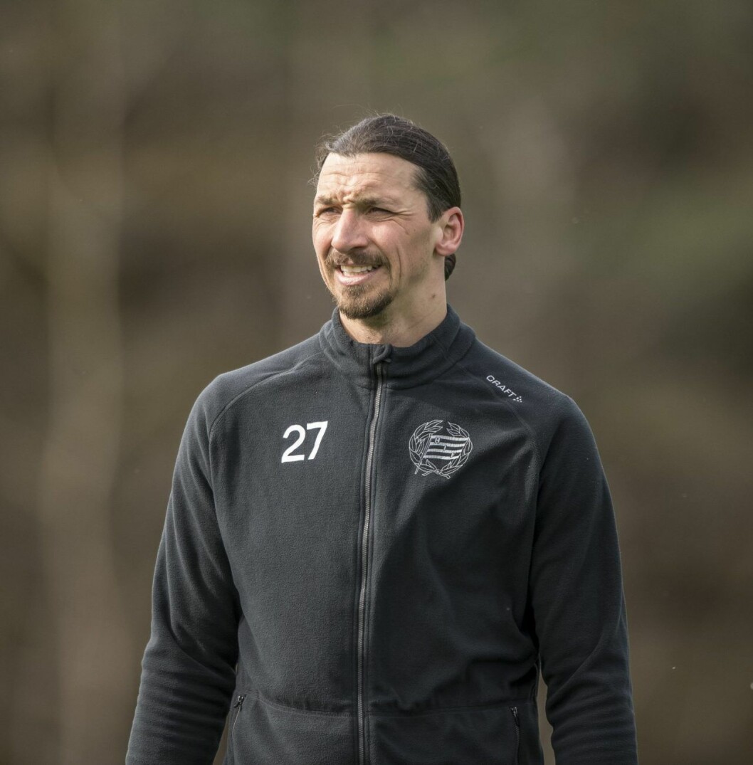 Zlatan har tränat med Hammarby. Zlatan har tränat med Hammarby.