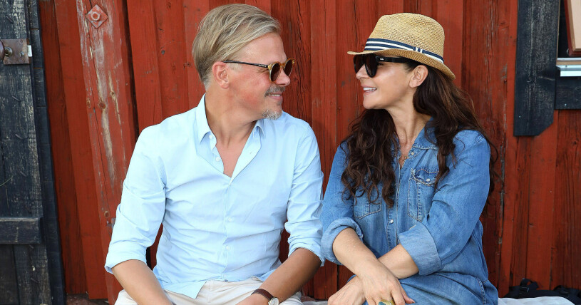 Carola och Jimmy har än idag en mycket fin relation! Carola Häggkvist och Jimmy Källqvist. Smash and Smoke, Texas BBQ på Edsvikens Gelateria, Sollentuna, 2020-08-11