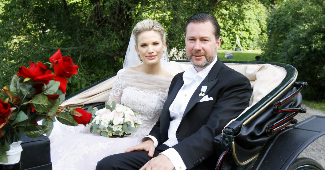 Modellen Vicky Andrén gifte sig med kungens systerson Gustaf Magnuson – men äktenskapet slutade med skilsmässa 2020.