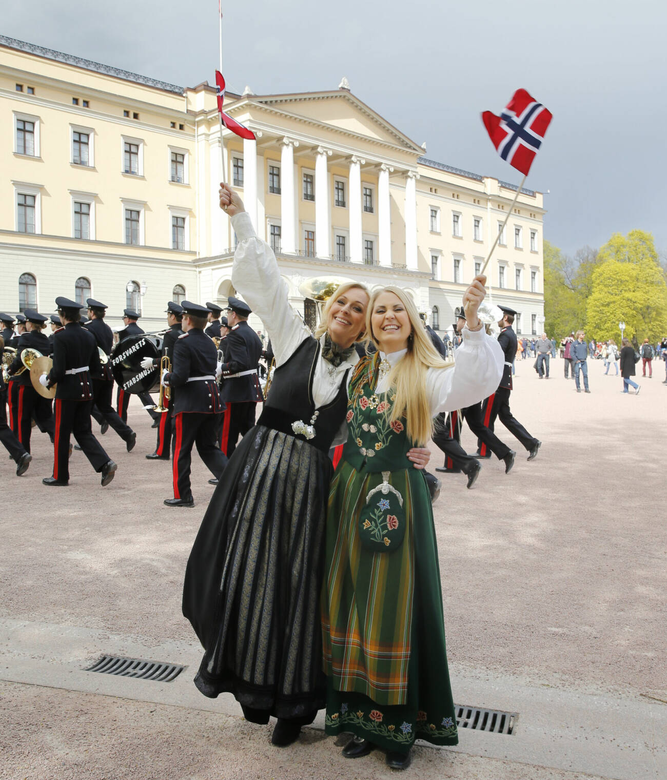 Fest på Kungliga slottet i Oslo
