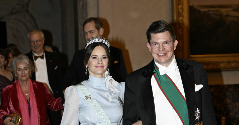 Prinsessan Sofia och talmannen Andreas Norlén. Prinsessan Sofia och talmannen Andreas Norlén