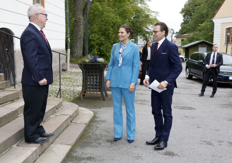 Kronprinsessan Victoria Prins Daniel Gävleborg Gävle Landshövding Per Bill