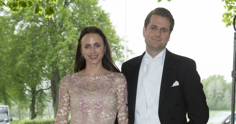 Nina och Sebastian Siemiatkowski gifte sig i Kenya.