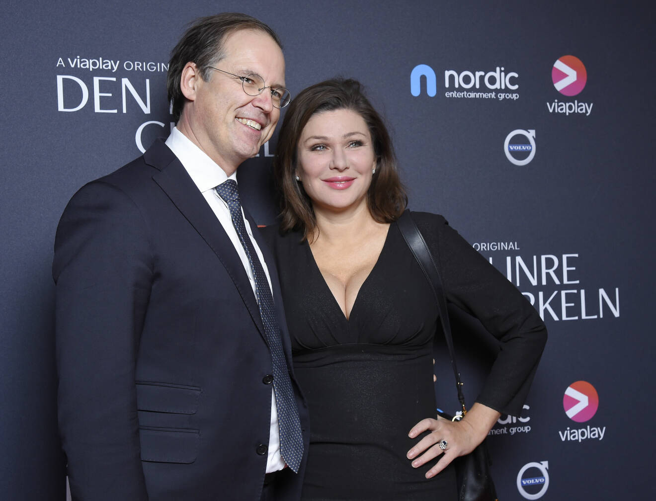 Anders Borg, Dominika Peczynski Premiären av Viaplays nya serie Den inre Cirkeln, Stockholm, 2019