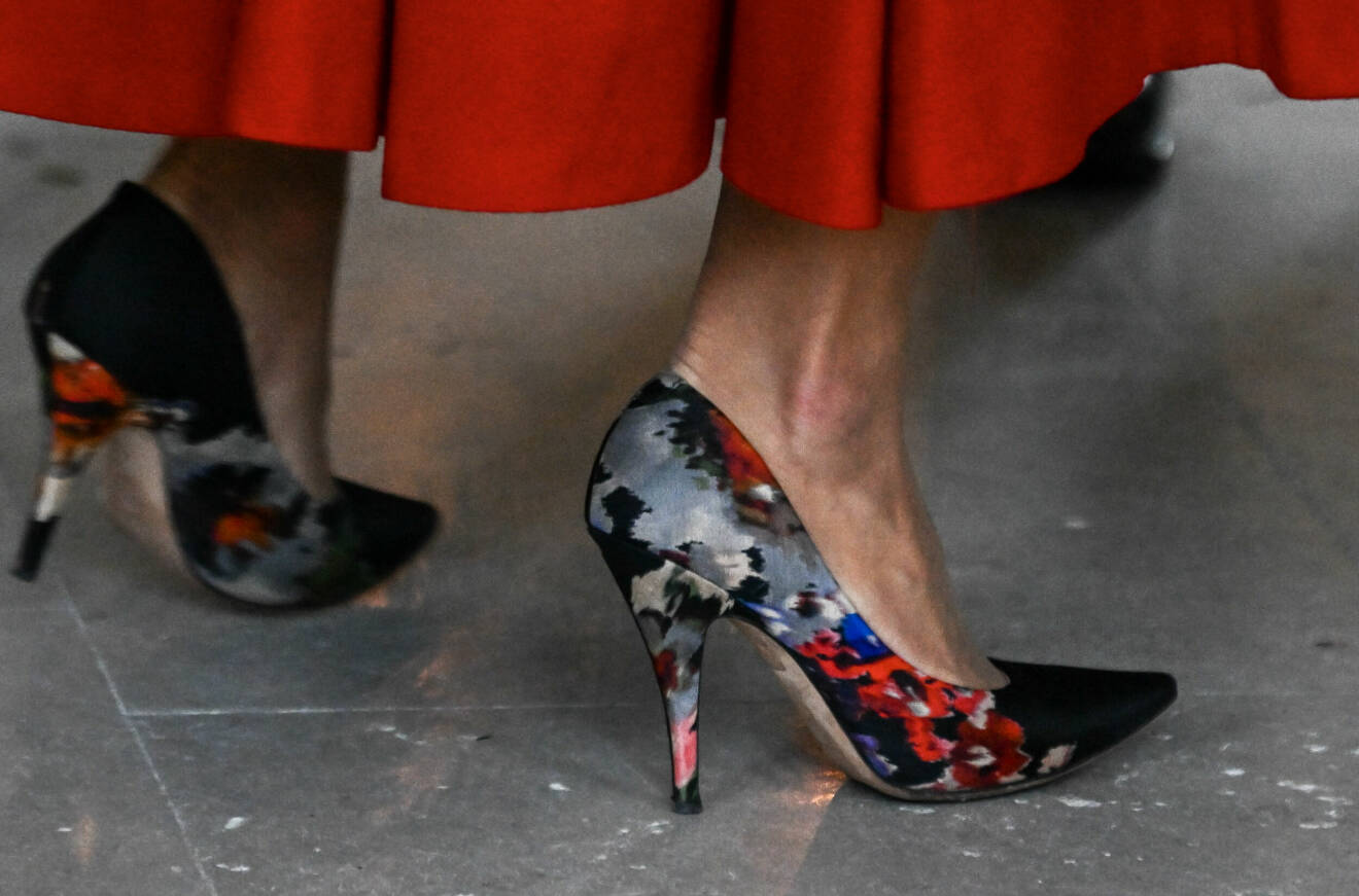 Kronprinsessan Victorias skor – mönstrade pumps