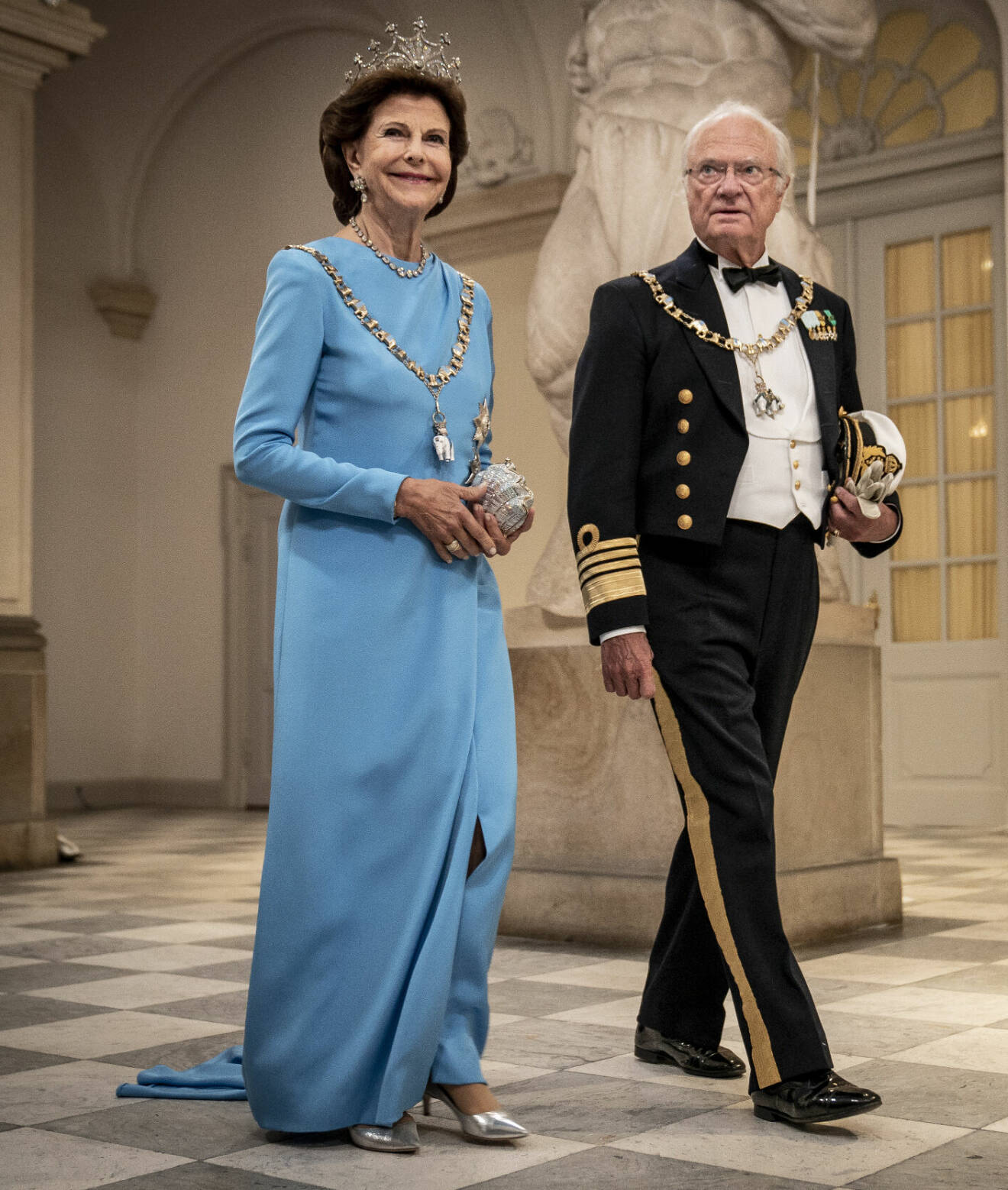 Kungen och drottning Silvia – hedersgäster vid drottning Margrethes tronjubileum 2022