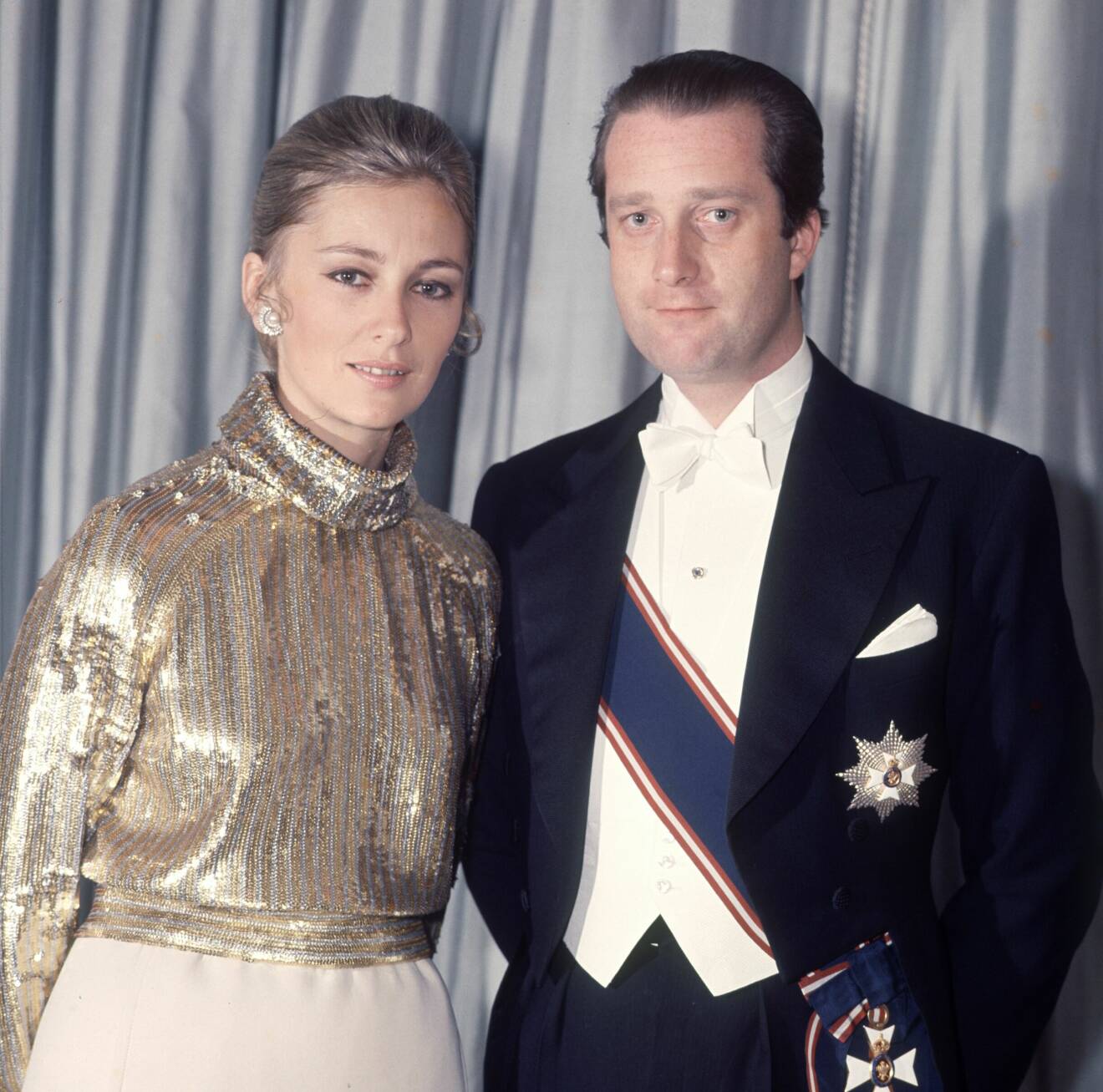 Drottning Paola och kung Albert 1968
