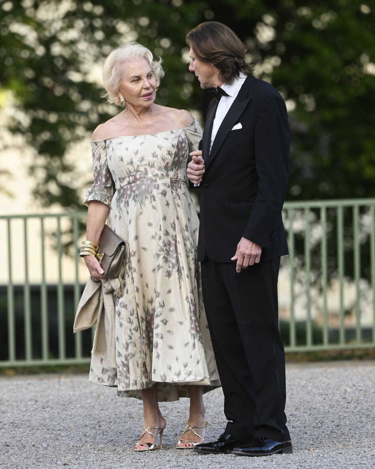 Chris mamma Eva O’Neill med drottning Silvias brorson Patrick Sommerlath